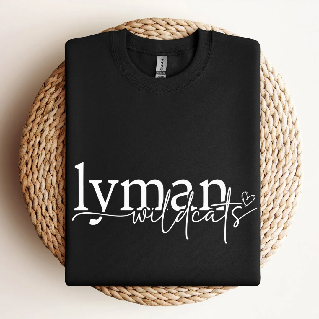 Lyman Wildcats Crewneck *Youth and Adult Sizes*