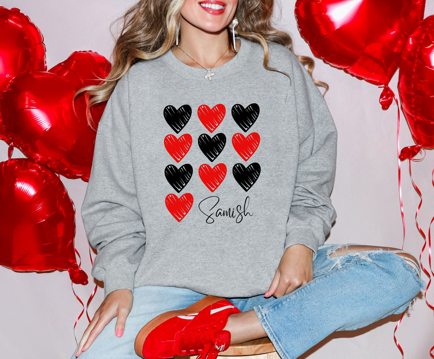 Elementary School Valentine's Sweatshirt (Adult)