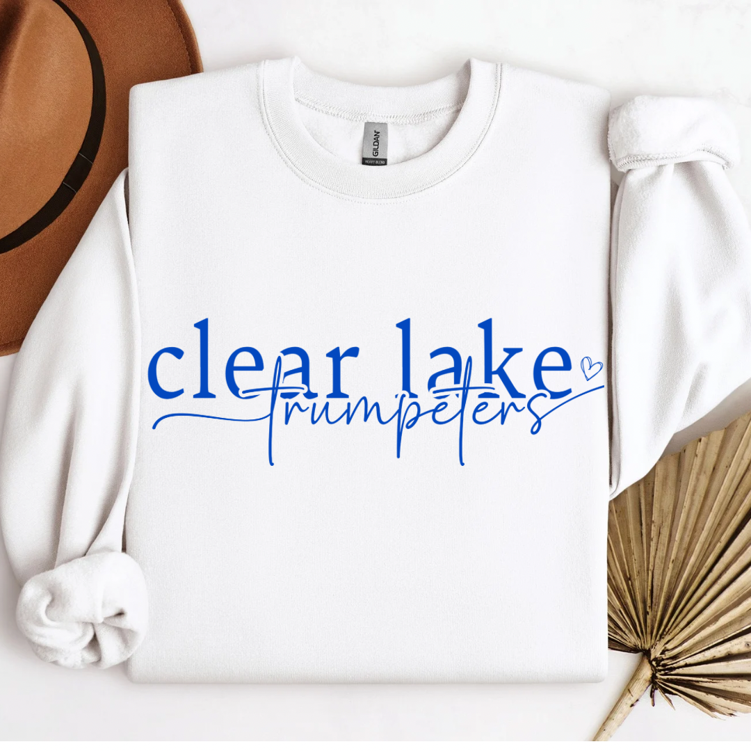 Clear Lake Trumpeters Crewneck *Youth and Adult Sizes*