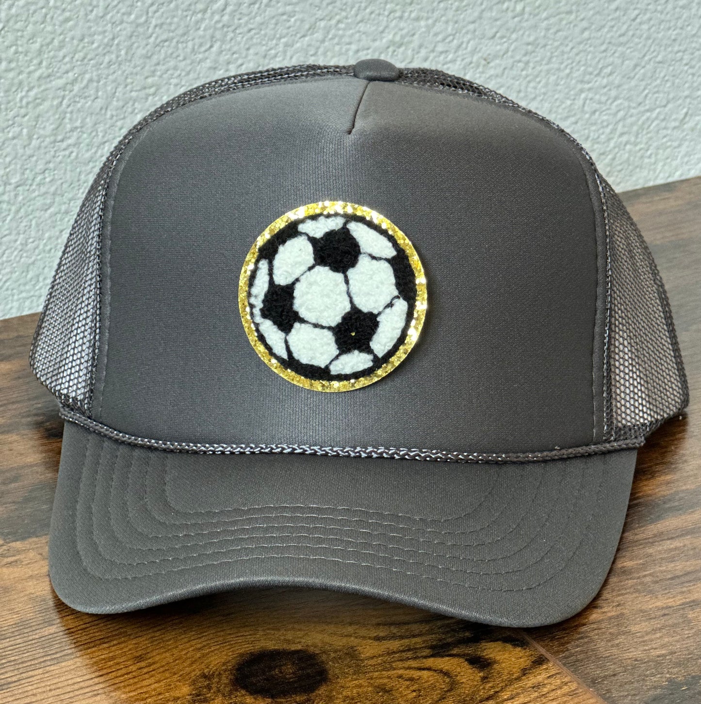 Soccer Patch Trucker Hat