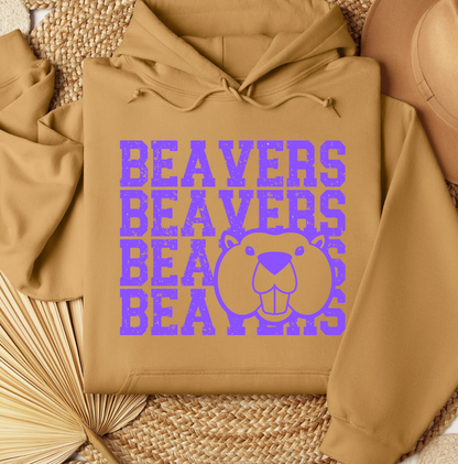 Beavers Mascot Hoodie *Youth and Adult Sizes*