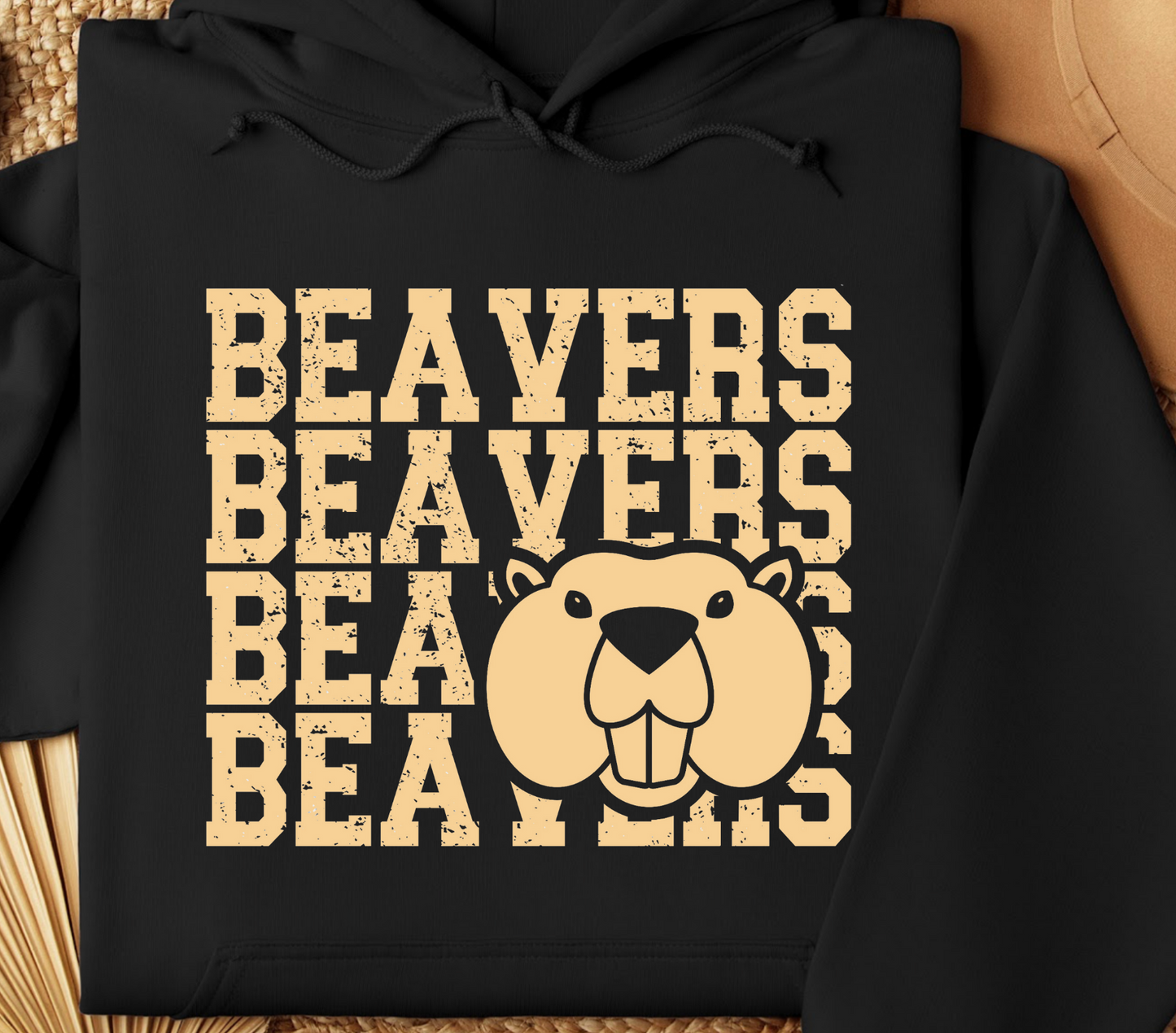 Beavers Mascot Hoodie *Youth and Adult Sizes*