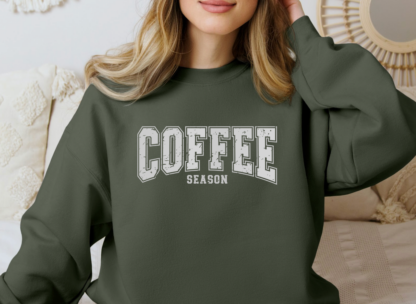 Coffee Season Midweight Crewneck