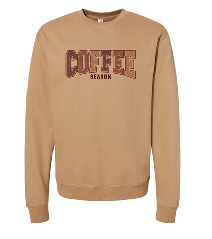 Coffee Season Midweight Crewneck