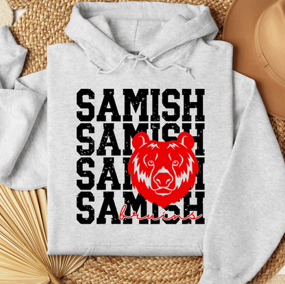 Samish Elementary Briuns Hoodie *Youth and Adult Sizes*