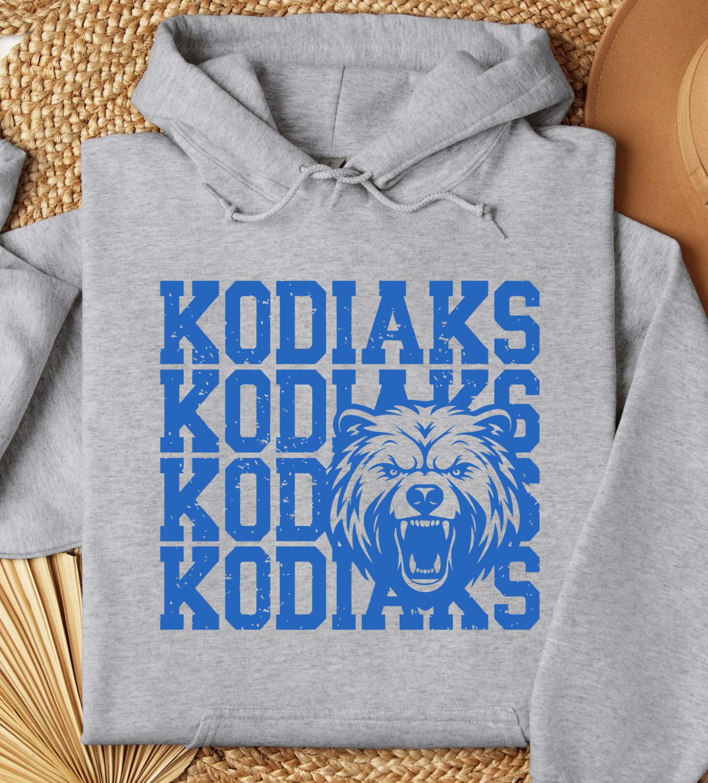 Cascade Middle School Kodiaks Mascot Hoodie *Youth and Adult Sizes*