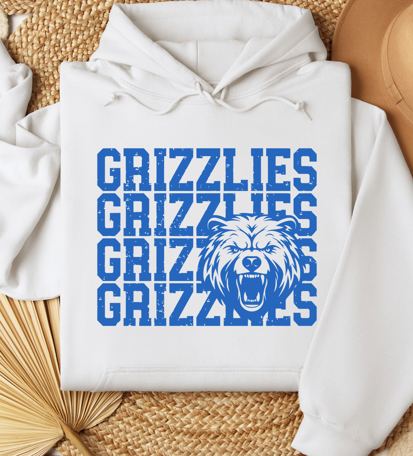 Grizzlies Mascot Hoodie *Youth and Adult Sizes*