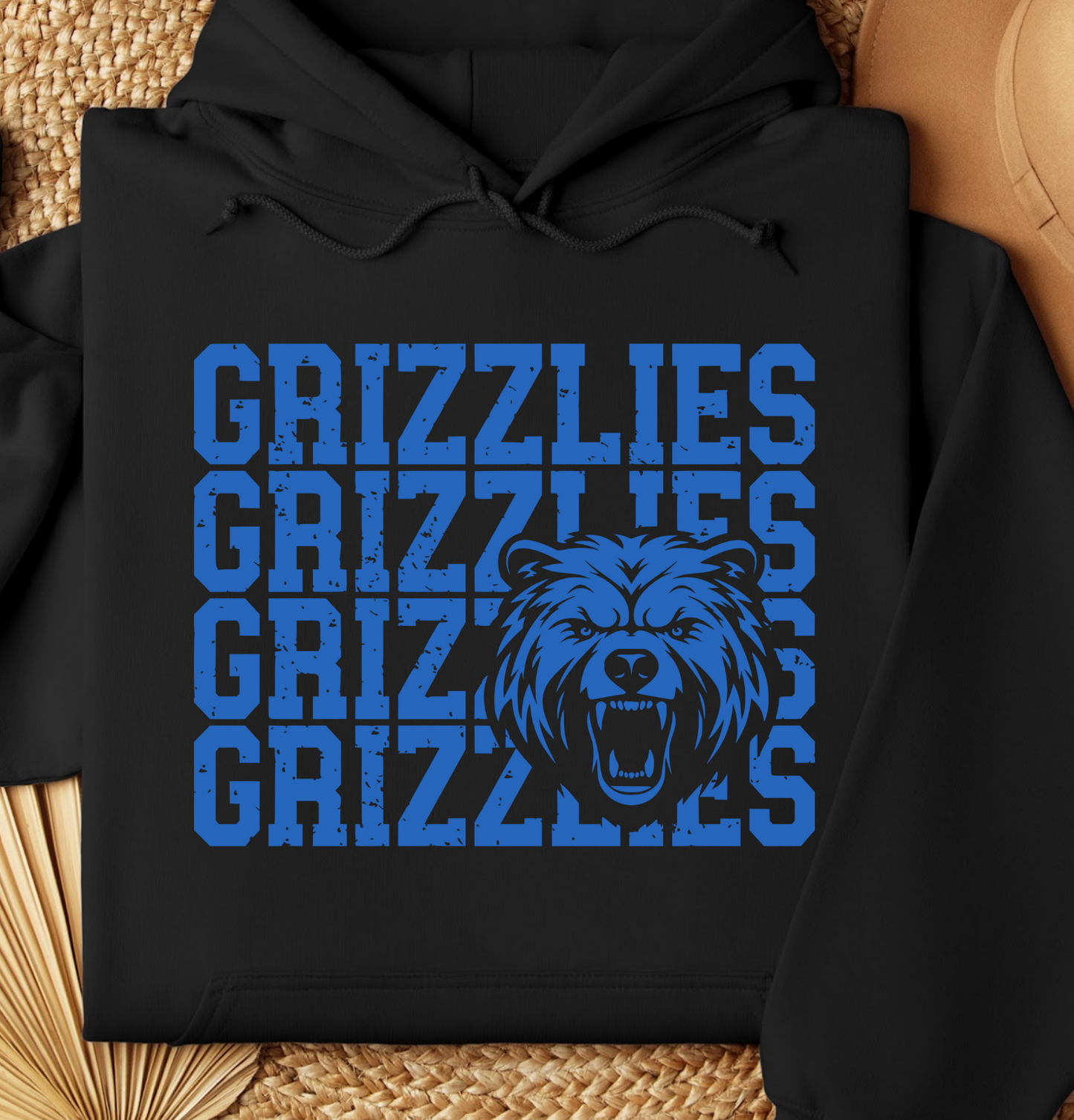 Grizzlies Mascot Hoodie *Youth and Adult Sizes*