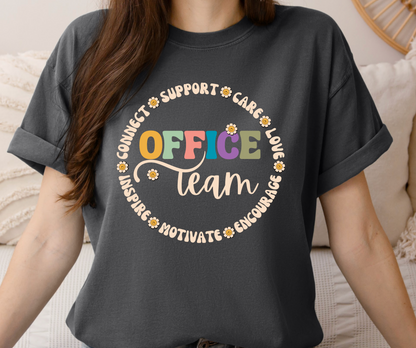 Office Team T-Shirt - Cute and Comfy