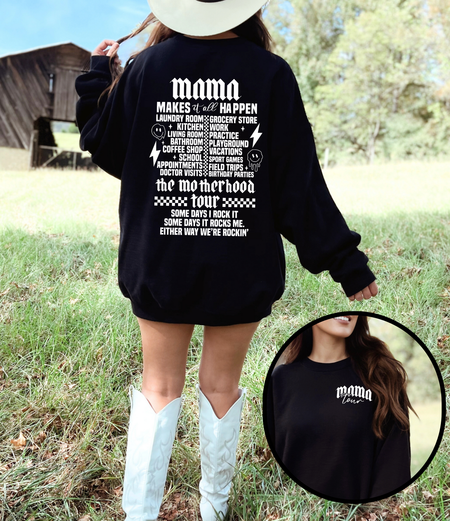 Mama Tour Crewneck Sweatshirt