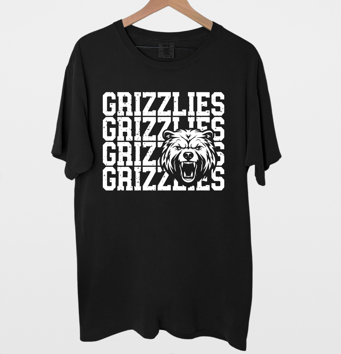 Grizzlies Mascot T-shirt *Youth and Adult Sizes*