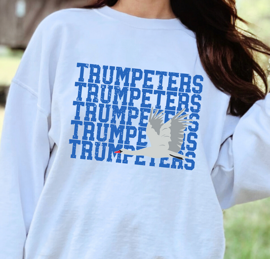 Clear Lake Trumpeters Mascot Crewneck *Youth and Adult Sizes*