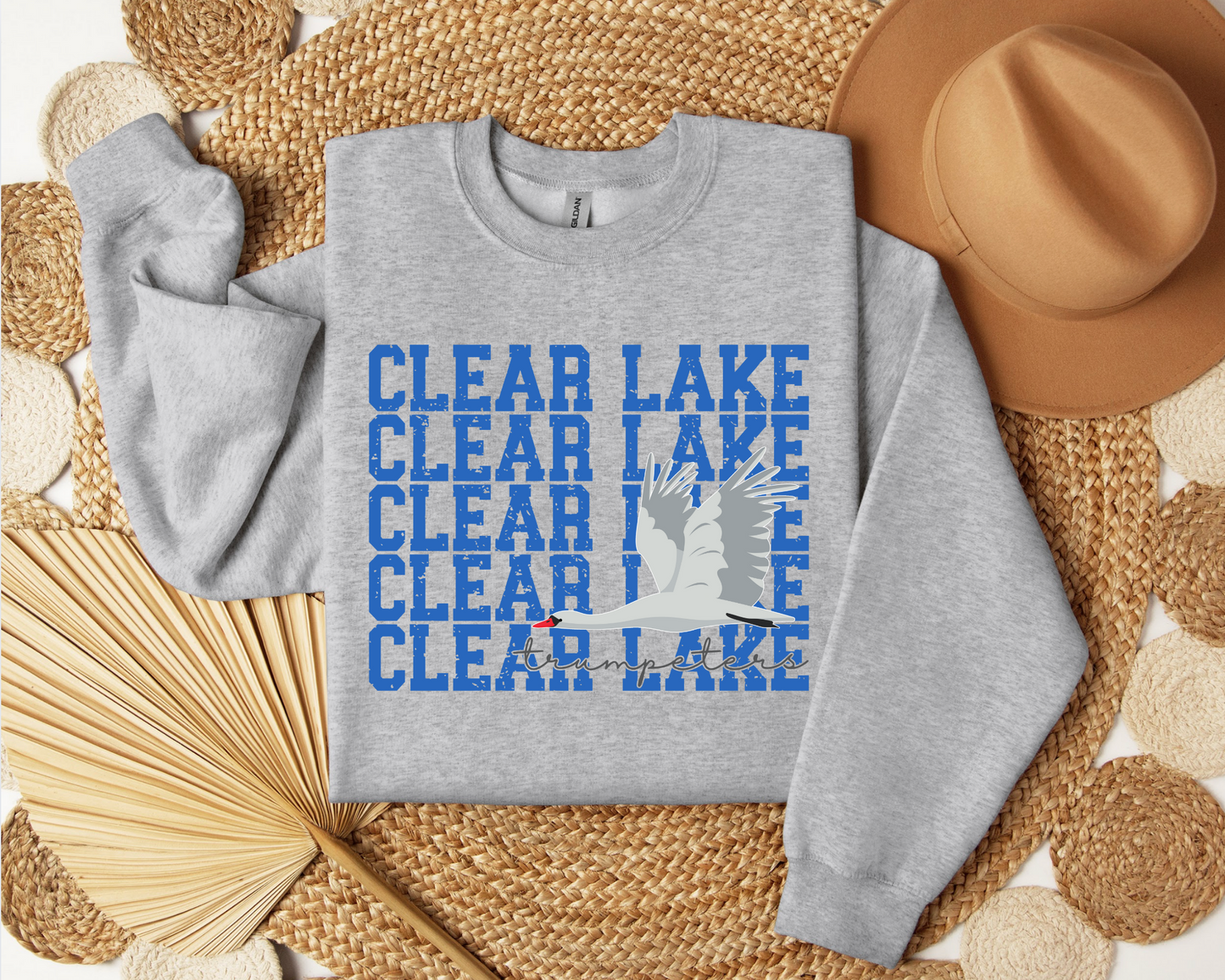 Clear Lake Trumpeters Crewneck *Youth and Adult Sizes*