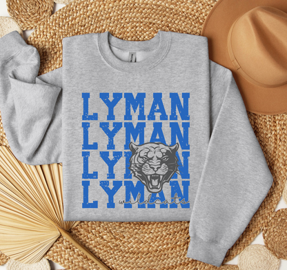 Lyman Wildcats Crewneck *Youth and Adult Sizes*