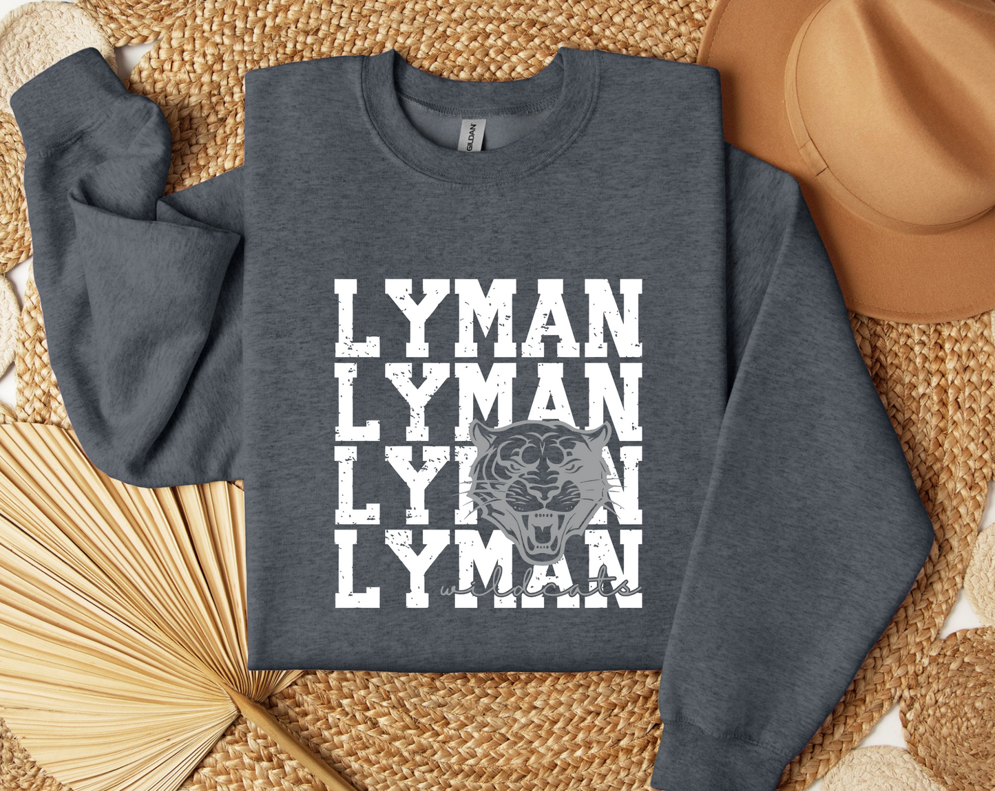 Lyman Wildcats Crewneck *Youth and Adult Sizes*