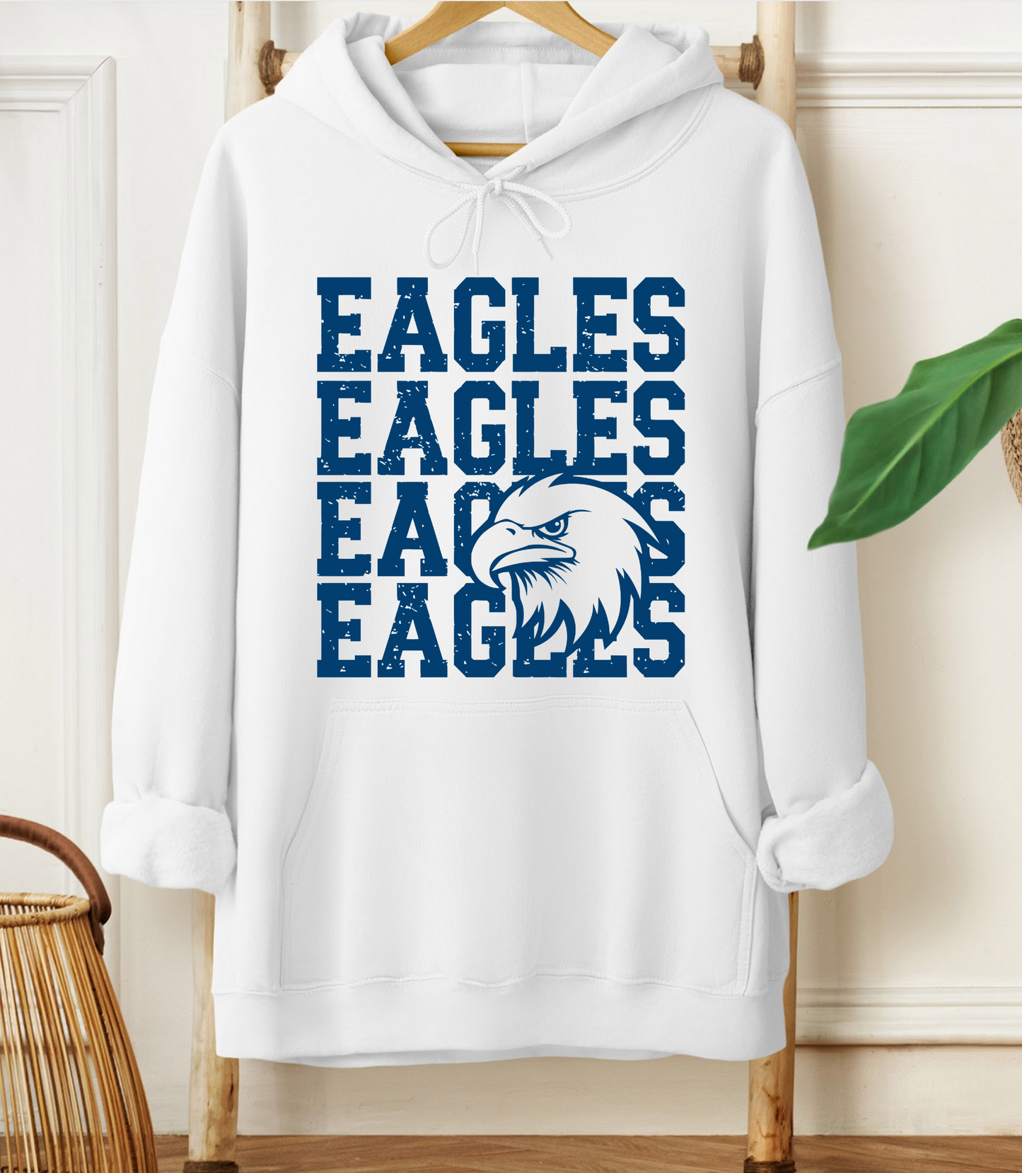 Eagles Mascot Hoodie *Youth and Adult Sizes*