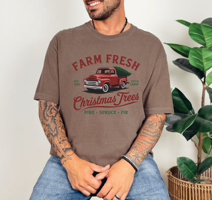 Farm Fresh Christmas Trees T-Shirt *available in youth sizes too*