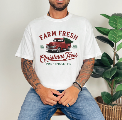 Farm Fresh Christmas Trees T-Shirt *available in youth sizes too*