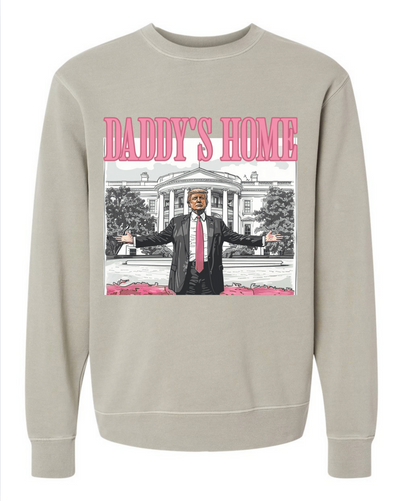 Donald Trump "Daddy's Home" Crewneck