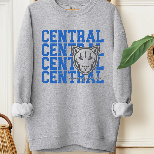 Central Cougars Crewneck *Youth and Adult Sizes*