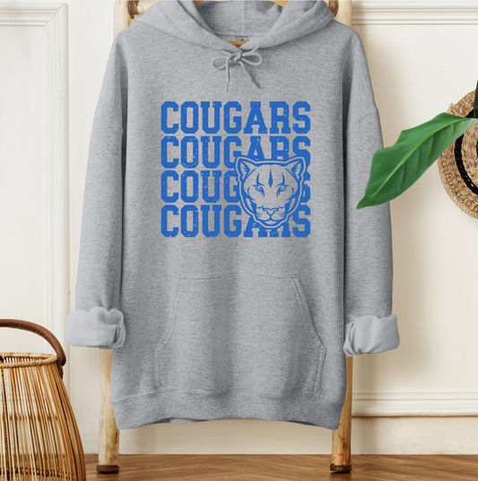 Central Cougars Mascot Hoodie *Youth and Adult Sizes*