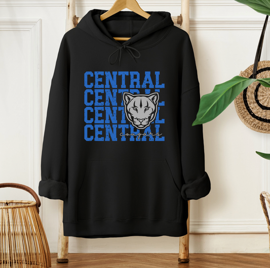 Central Cougars Hoodie *Youth and Adult Sizes*