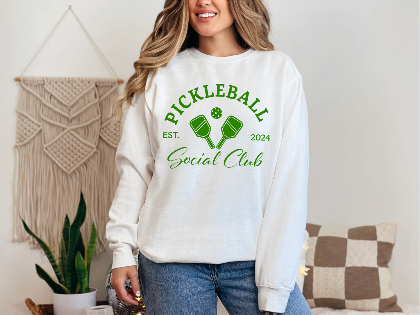 Pickleball Social Club Crewneck