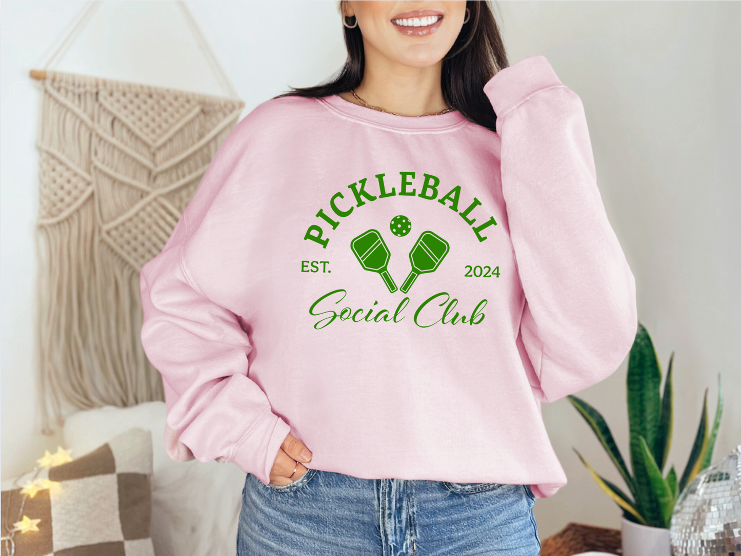 Pickleball Social Club Crewneck