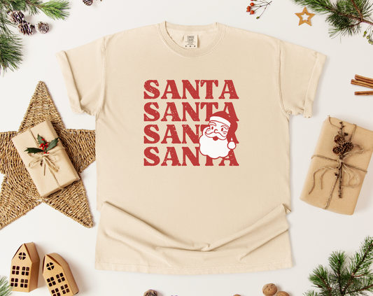 Santa Graphic T-Shirt *Youth and Adult Sizes*