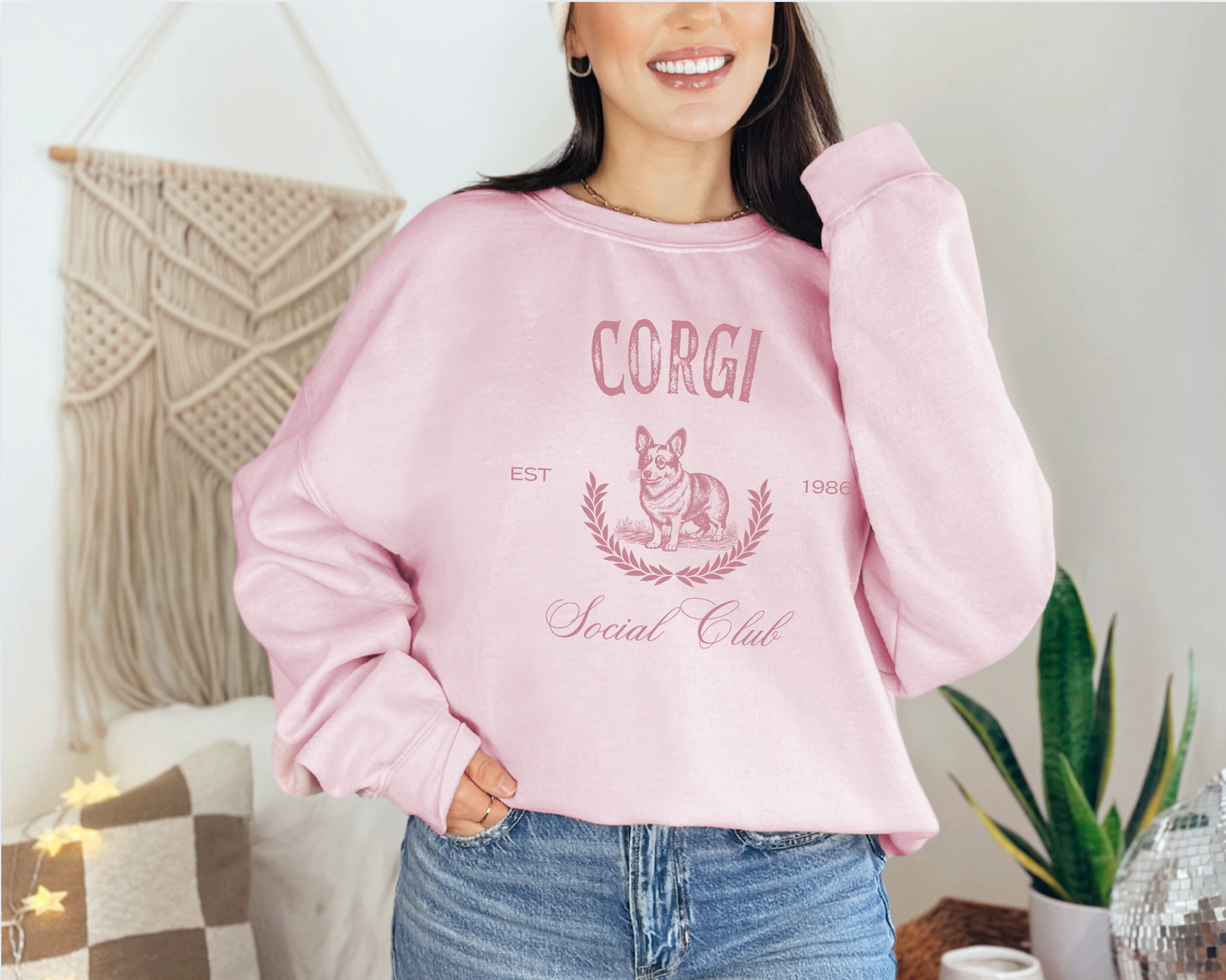 Dog Lovers Social Club Crewneck Sweatshirt