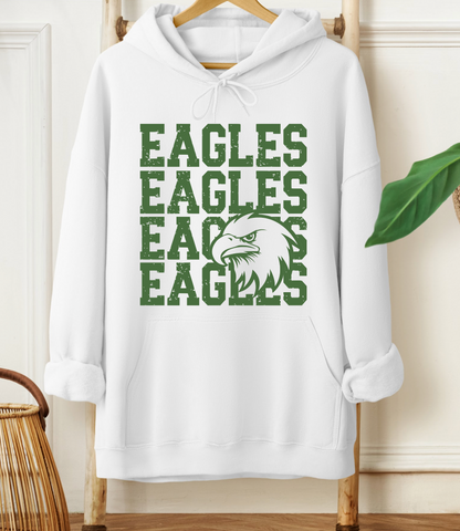 Eagles Mascot Hoodie *Youth and Adult Sizes*