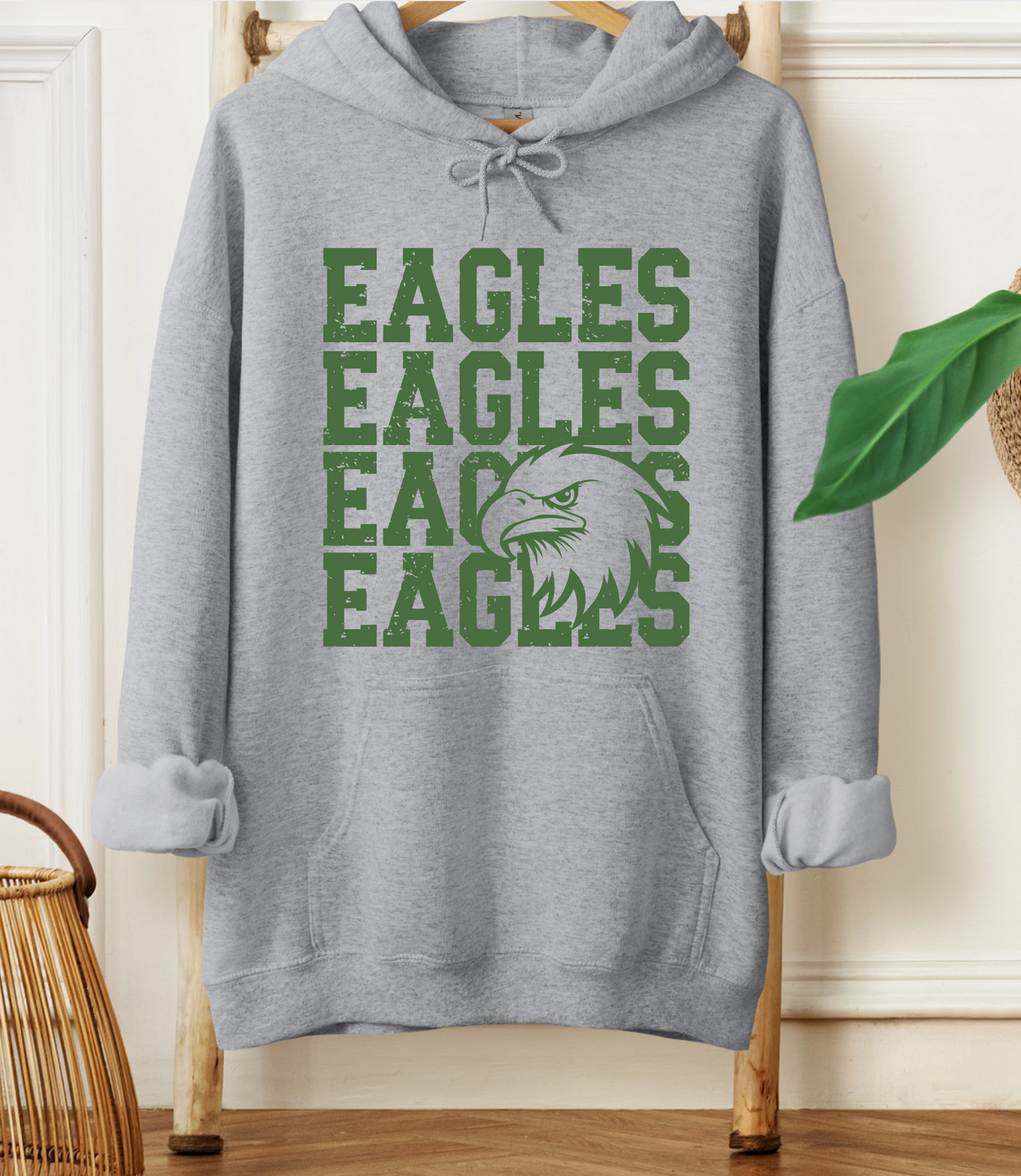 Eagles Mascot Hoodie *Youth and Adult Sizes*