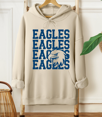 Eagles Mascot Hoodie *Youth and Adult Sizes*