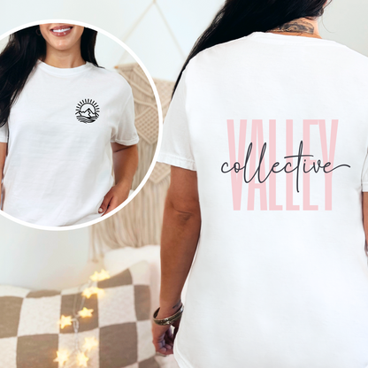 Valley Collective Logo/Block Script T-shirt