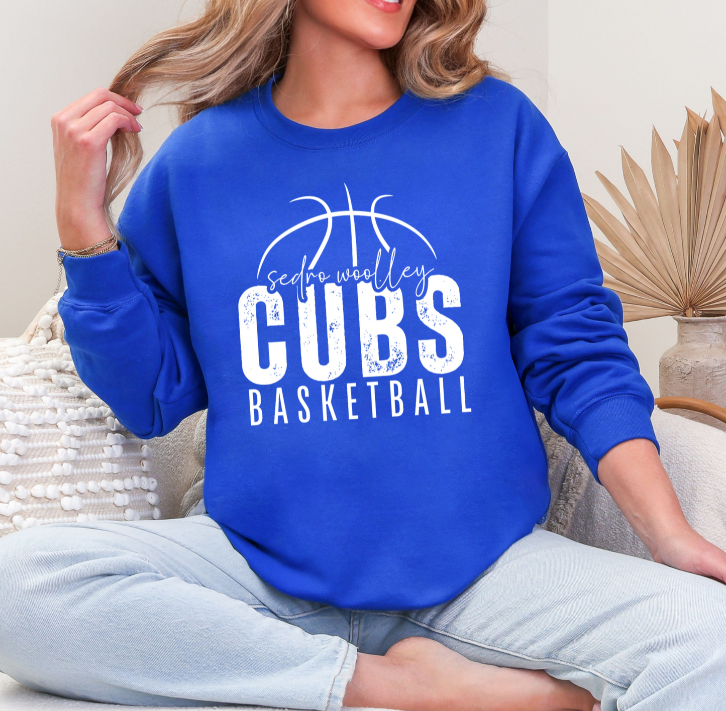 Sedro Woolley Cubs Basketball Crewneck *Youth and Adult Sizes*