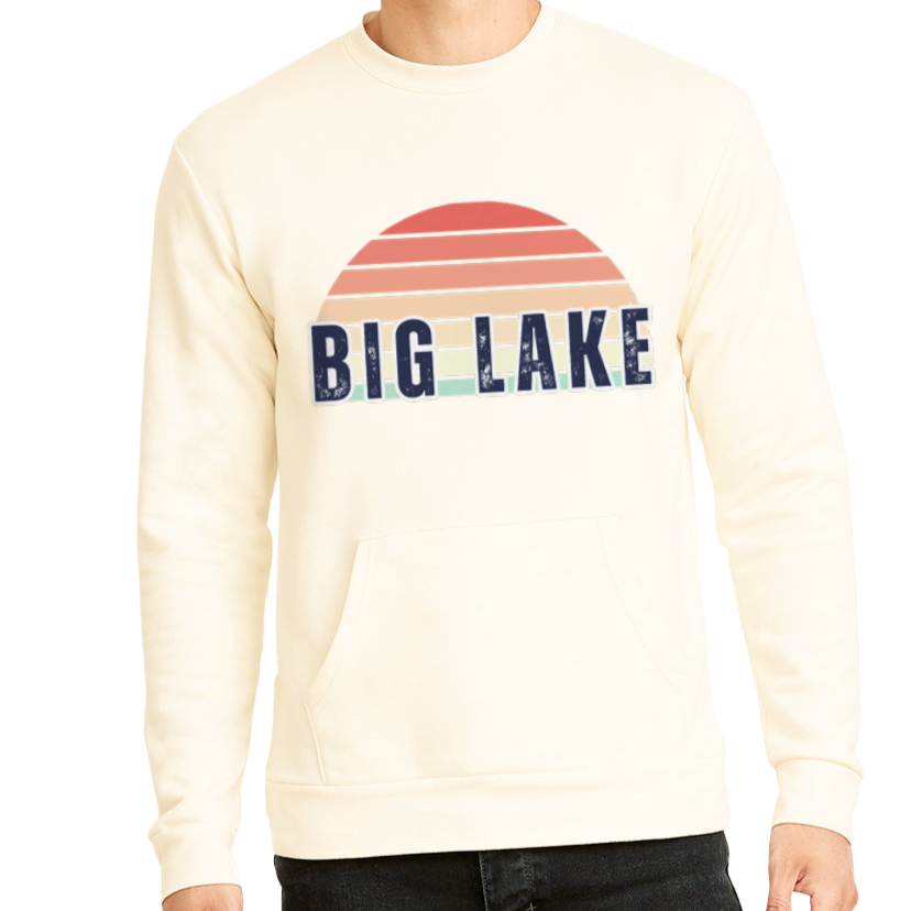 Big Lake Pocket Crewneck